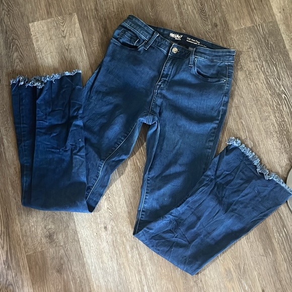 Massimo denim high-rise flare jeans - Picture 4 of 5